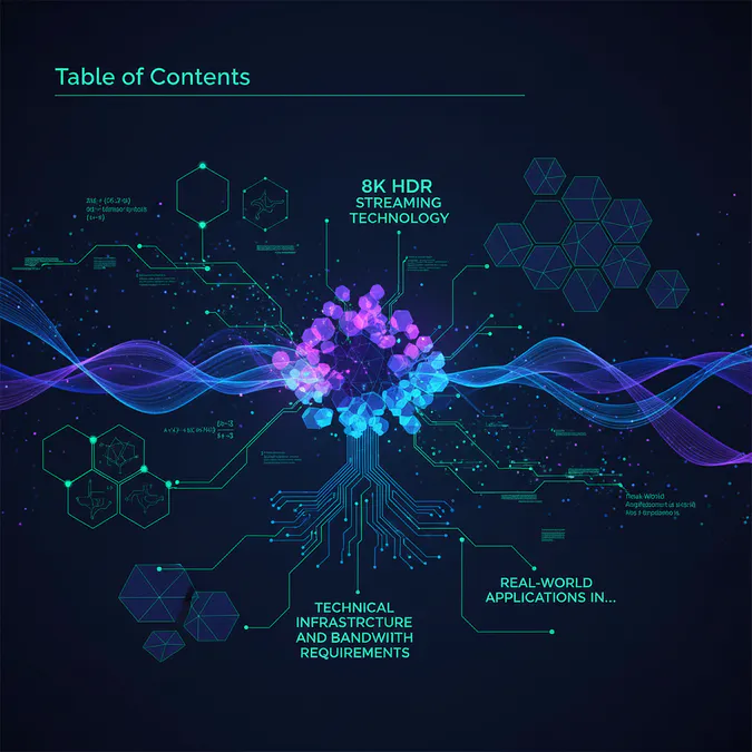 Table of Contents - Real-Time 8K HDR Streaming in 2026: The Future of Live Video Production
