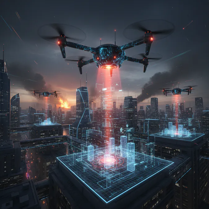 Drone Technology and AI Integration - AI Warfare Cybersecurity: 10 Essential Insights for Defense