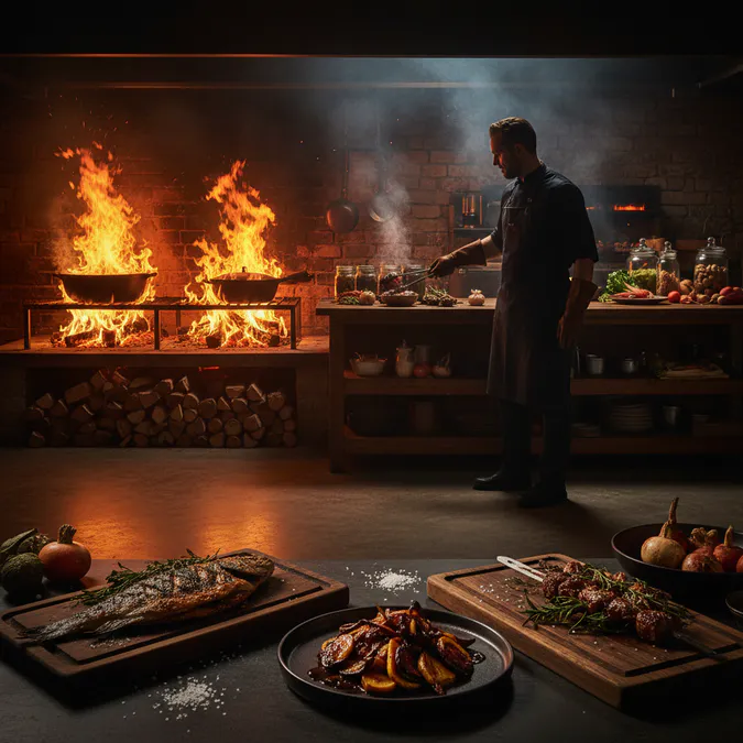 Cooking Over Fire Returns to Center Stage - 7 Essential Food Trends Shaping 2026 Dining Experiences