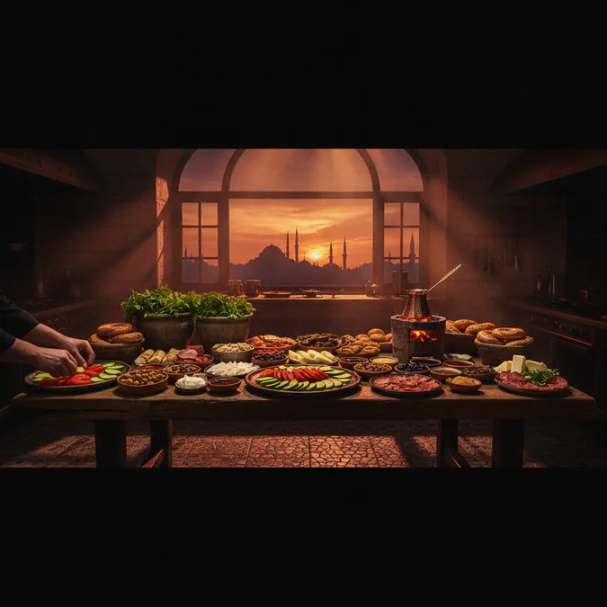 Turkey's Iconic Breakfast Culture - 10 Essential Istanbul Recipes for Effortless Turkish Cooking