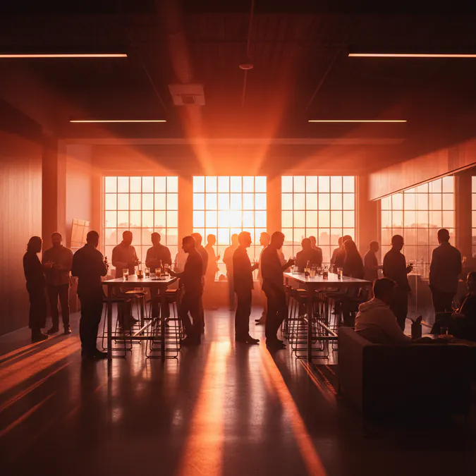 The Sunset Business Social Experience - 10 Essential Tips for Effortless Coworking Networking Events